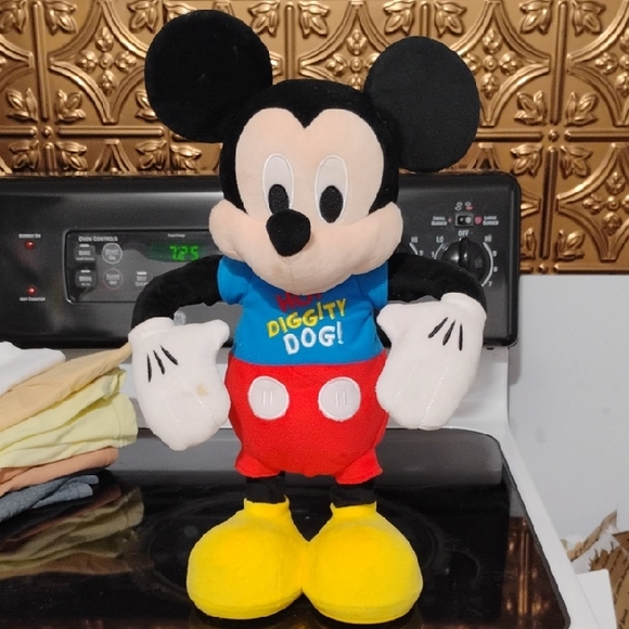 Disney Other - Disney Mickey Mouse Hot Diggity Dog Animatronic Singing & Moving Toy